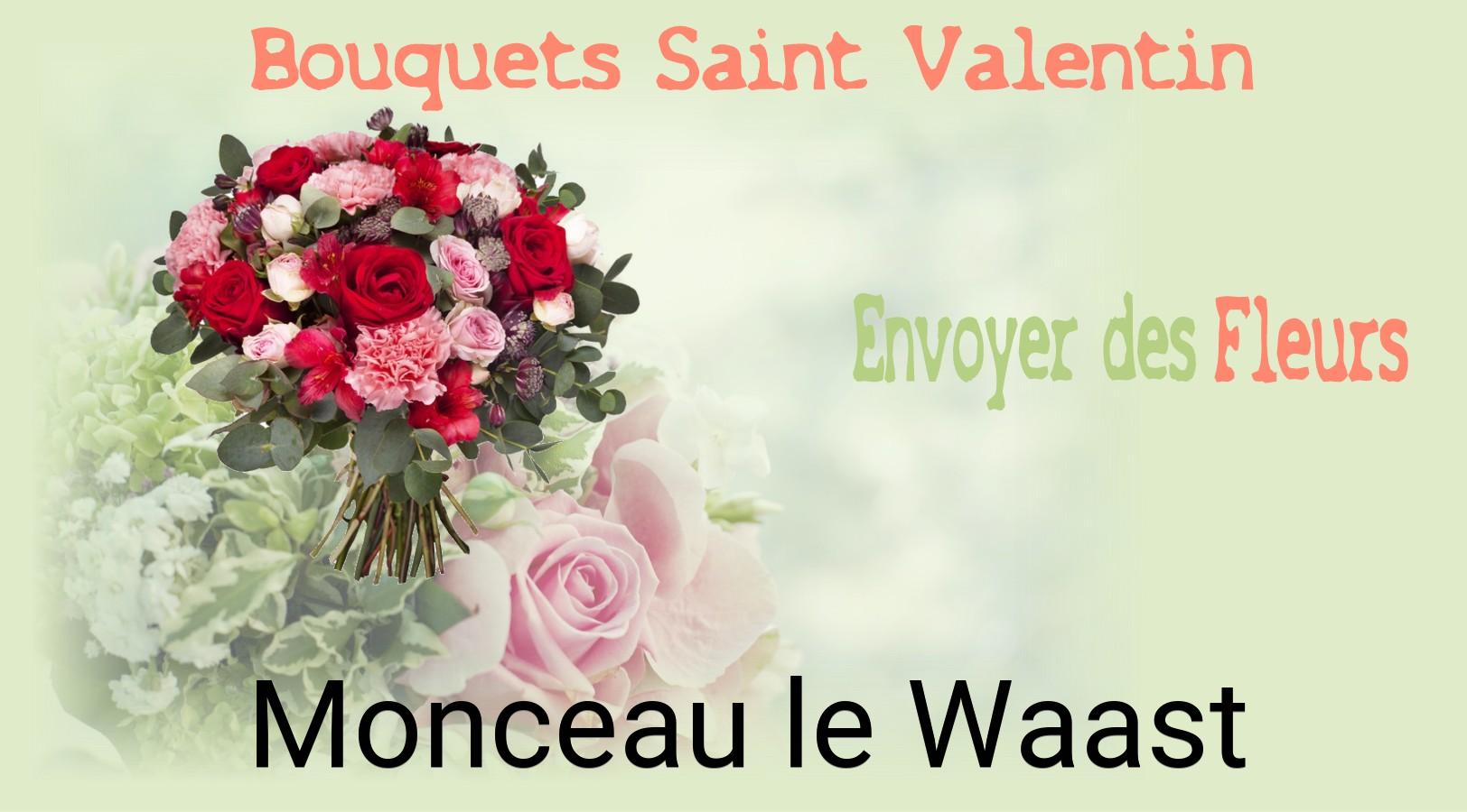 Roses de Saint-Valentin livrées à Monceau-le-Waast